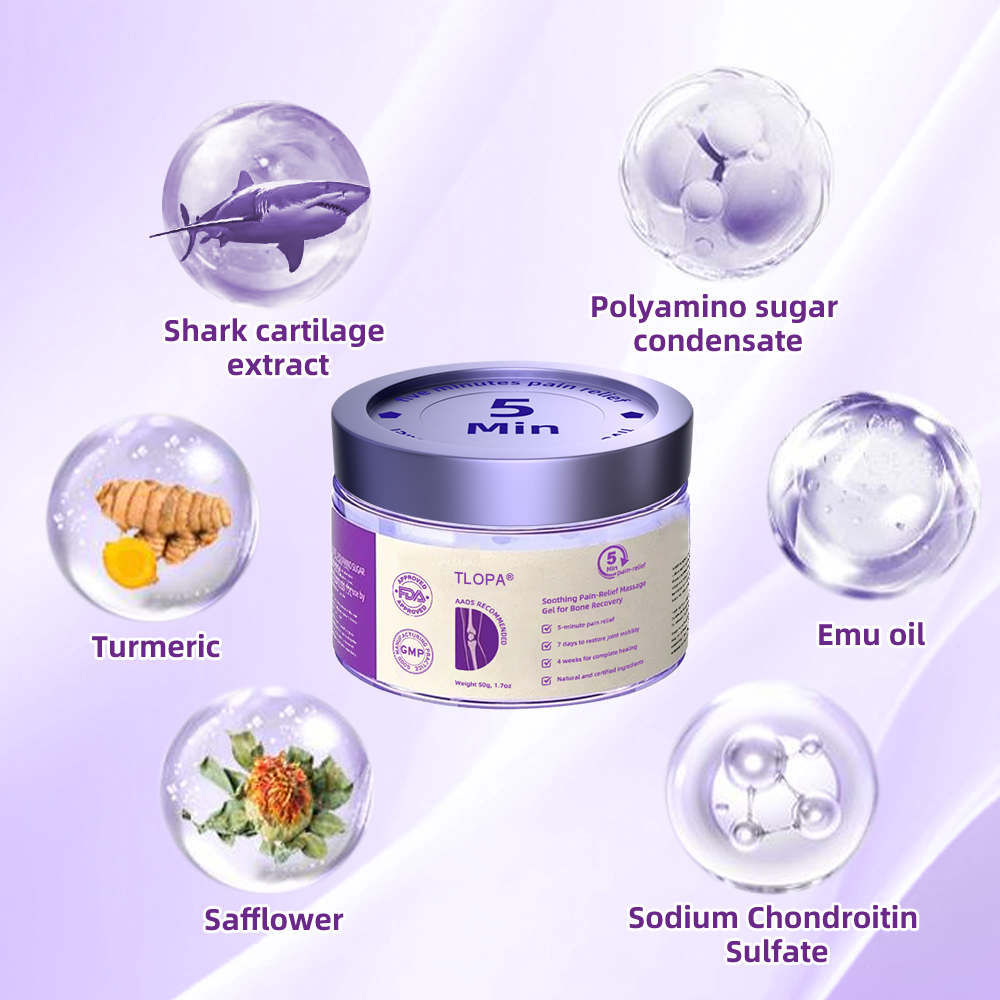 Official Store: TLOPA® Shark Cartilage Pain-Soothing Bone Recovery Gel👨⚕️Approved by TGA(5-minute pain relief, 7 days to restore joint mobility, 4 weeks for complete healing) 🔥